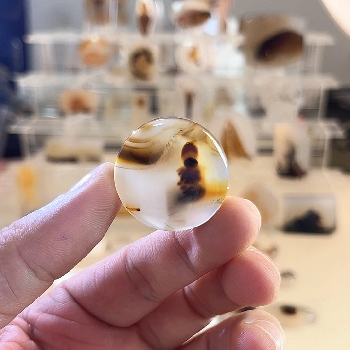 玛瑙/玉髓未镶嵌吊坠(不含链)