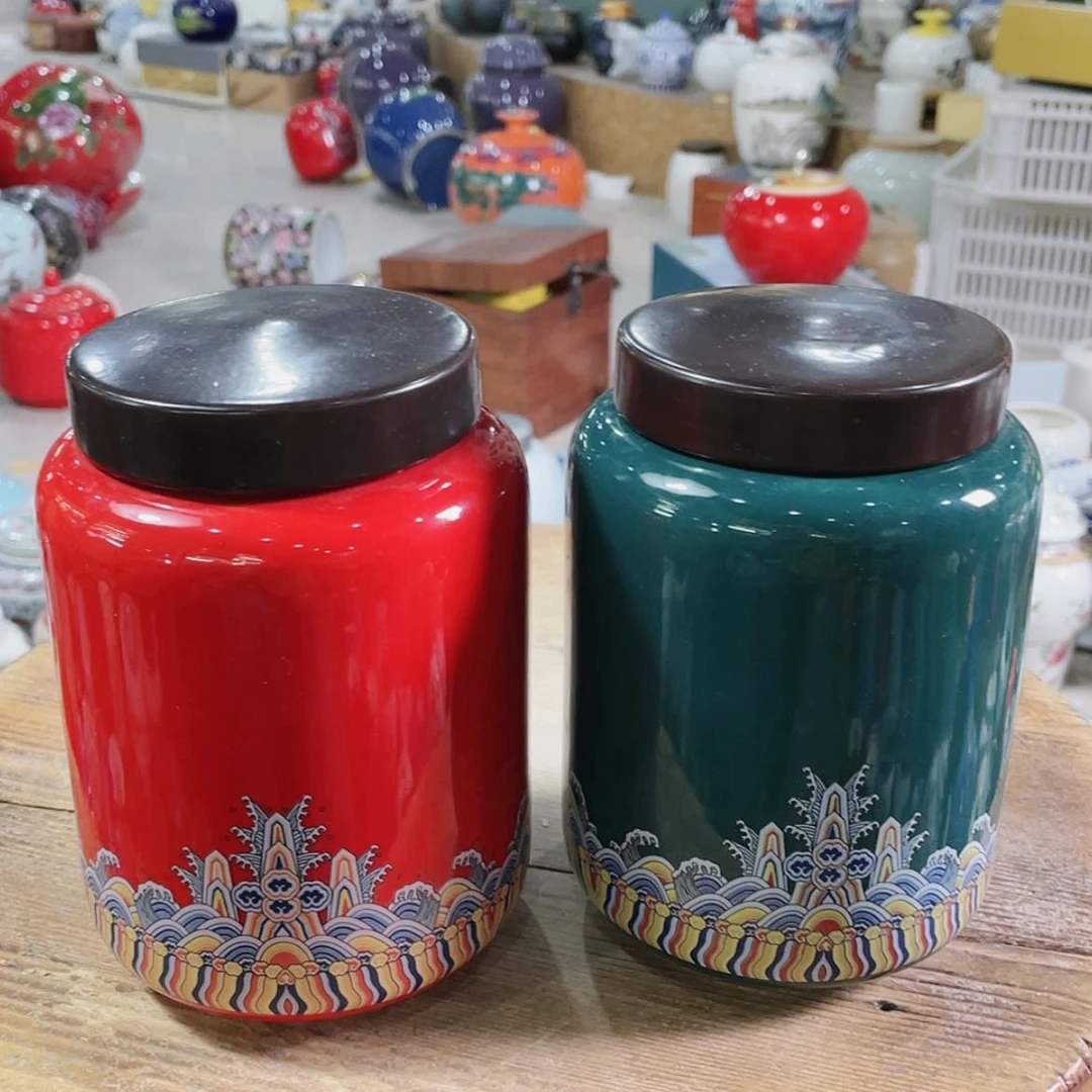 【闪购商品】罐陶瓷茶叶罐密封罐
