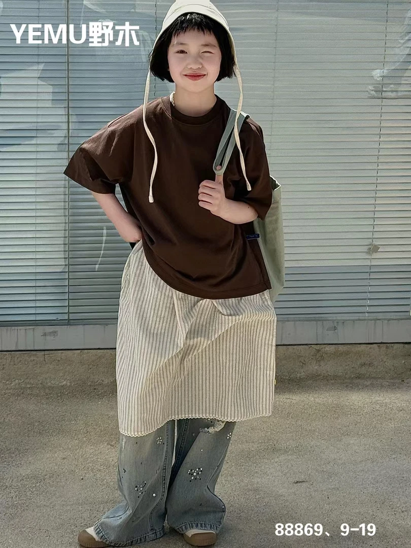 （付小付）2025女童120身高裤长在70-72 2条随机发