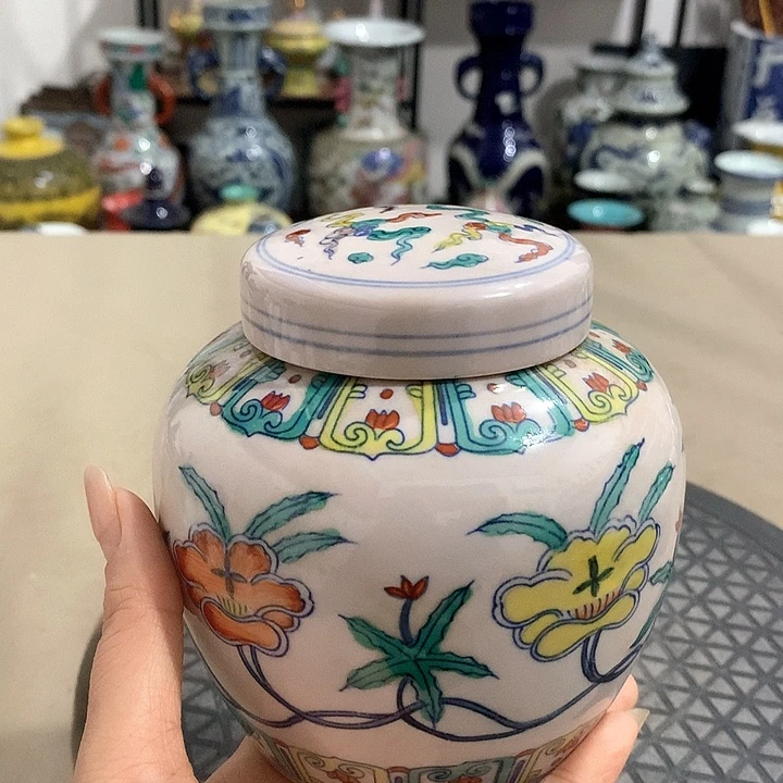 摆件博古架陶瓷摆件