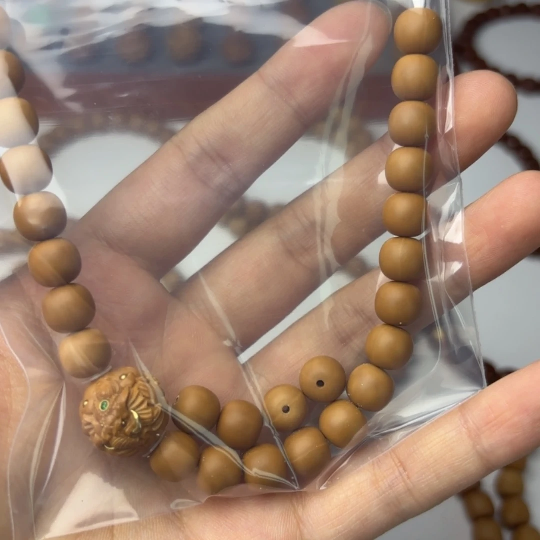 猴头核桃手串焦*9.2全品哑光老型➕配饰