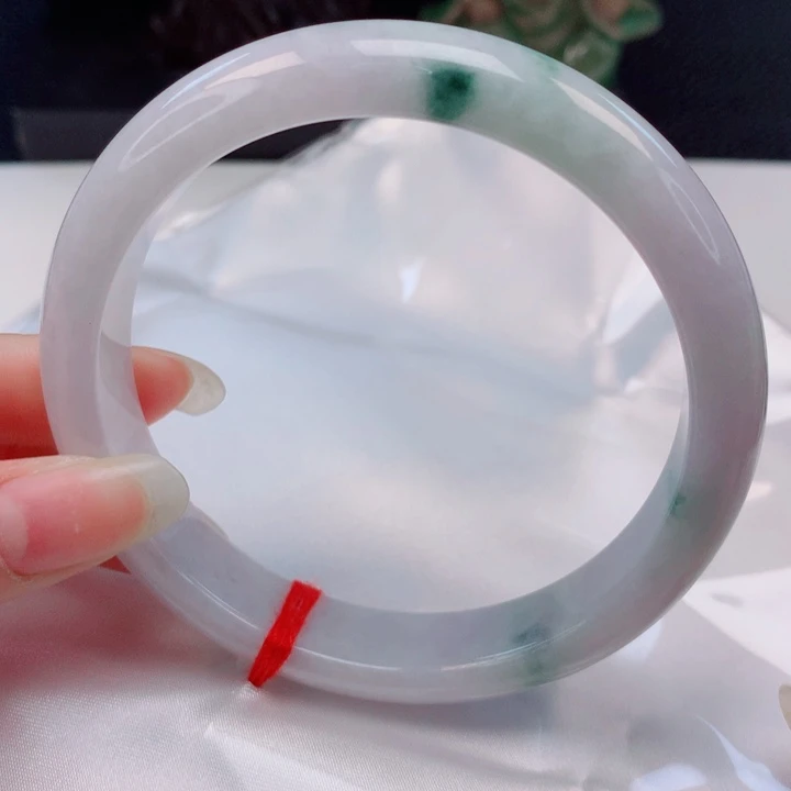 未镶嵌手镯翡翠63圈