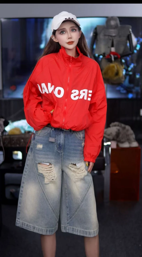 （星宝专场）新款夏季时尚百搭显瘦防晒上衣韩版高级外套潮流女款