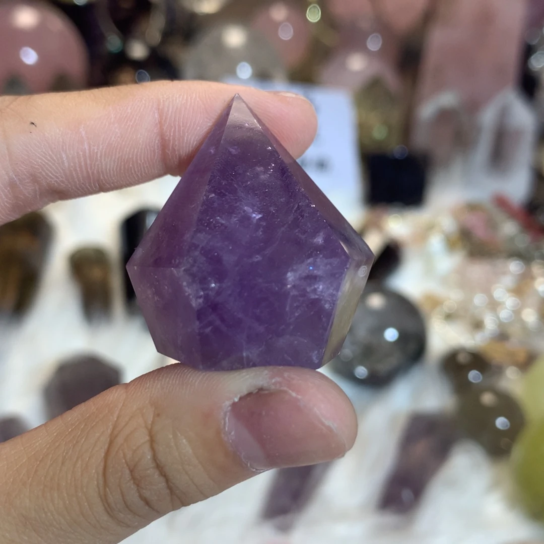 水晶摆件未镶嵌水晶鹿**?