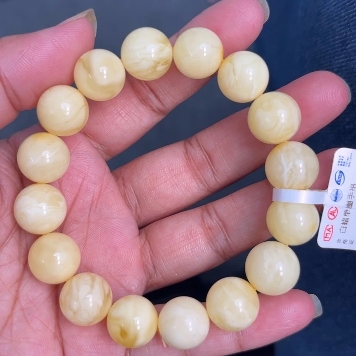 琥珀未镶嵌珠宝奇石M122号12+白蜡妖花