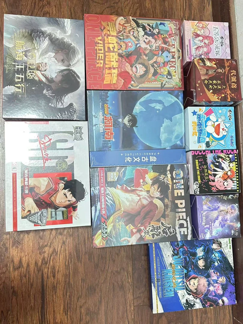 IP大乱斗【咒术、海贼王等】第二弹 二创周边动漫卡牌收藏盲盒