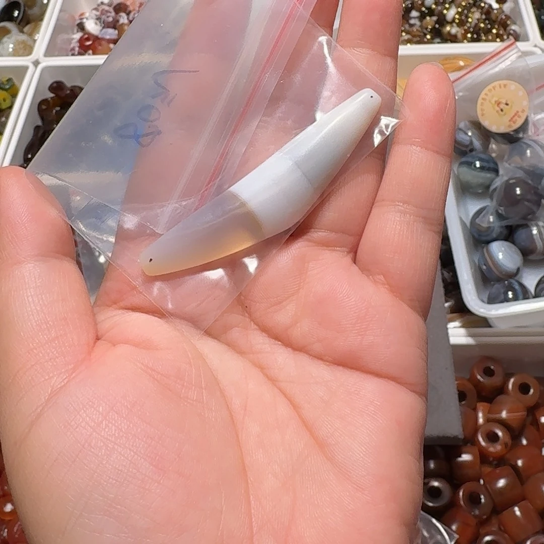 玛瑙/玉髓合金颈饰