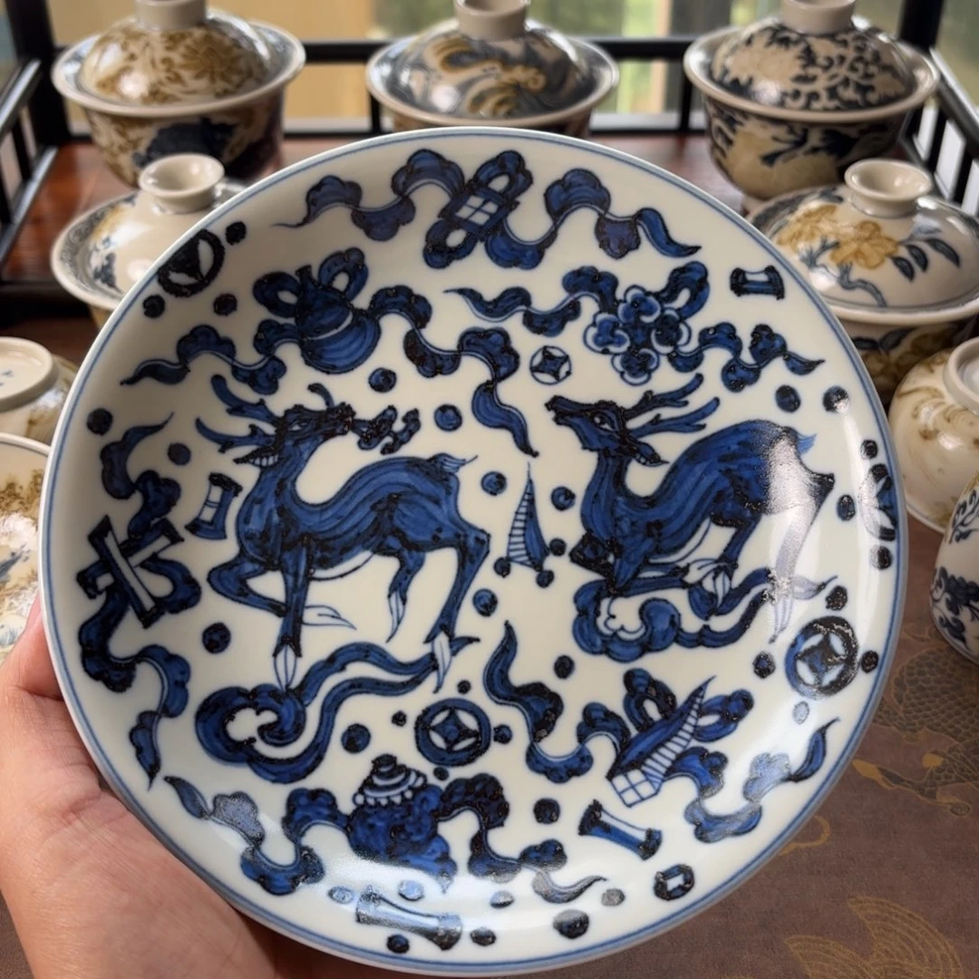 瓷片景德镇手绘茶器