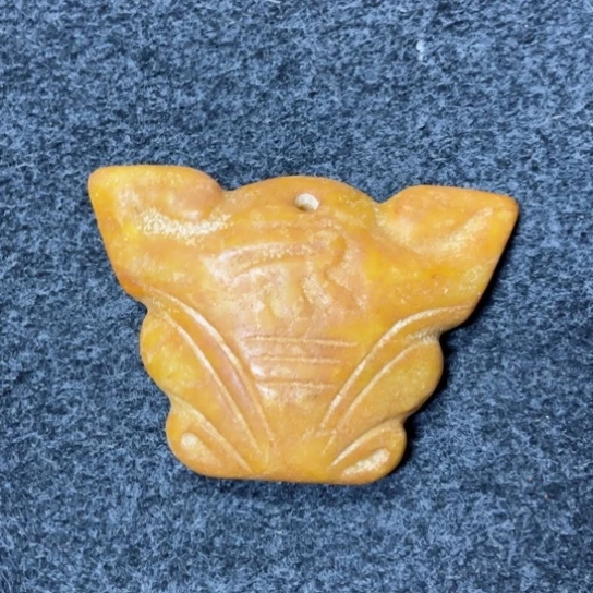 吊坠白玉菩提把件