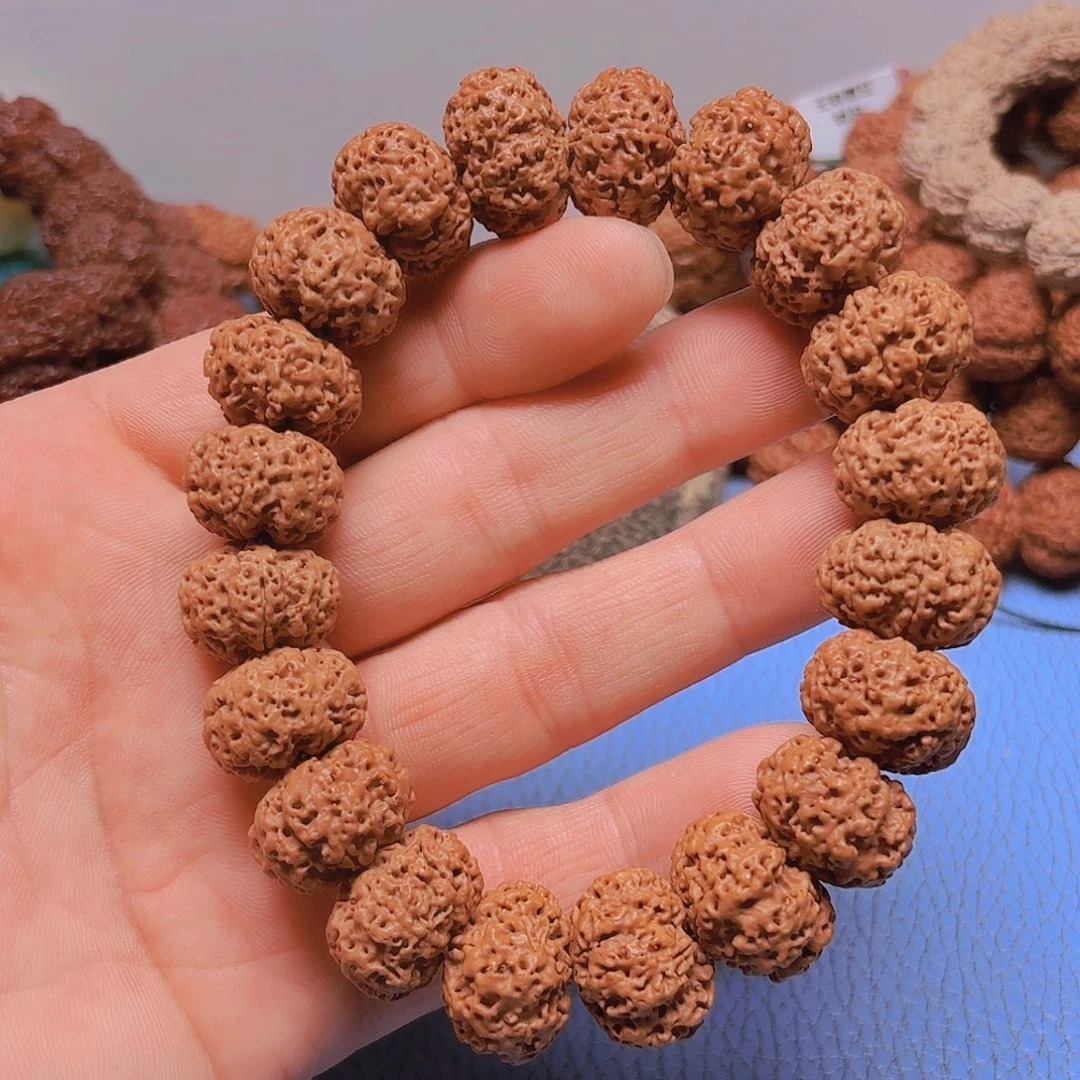 手串金刚菩提V301/20mm 6瓣 经典五星蜂王