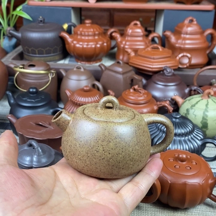 茶壶紫砂小井栏150cc原矿特高温黄金段特价