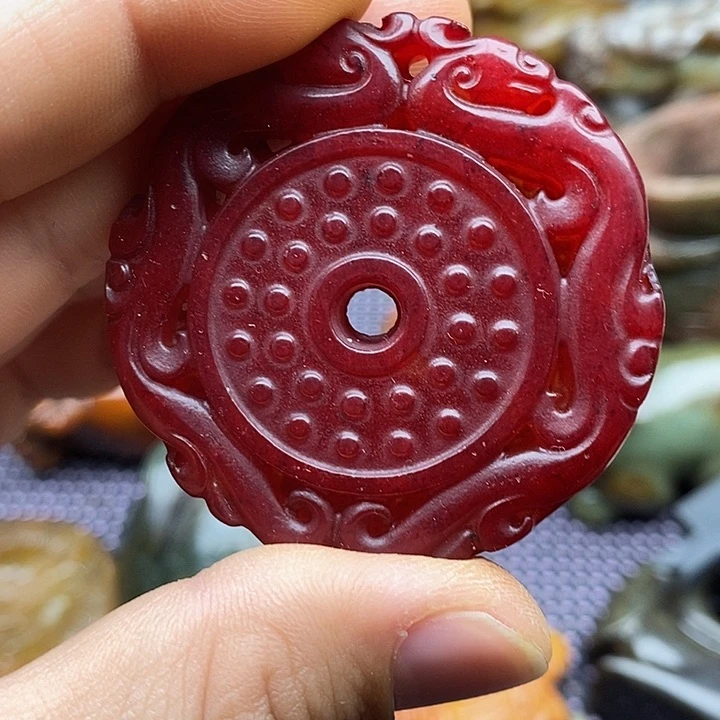 未镶嵌蛇纹石玉颈饰
