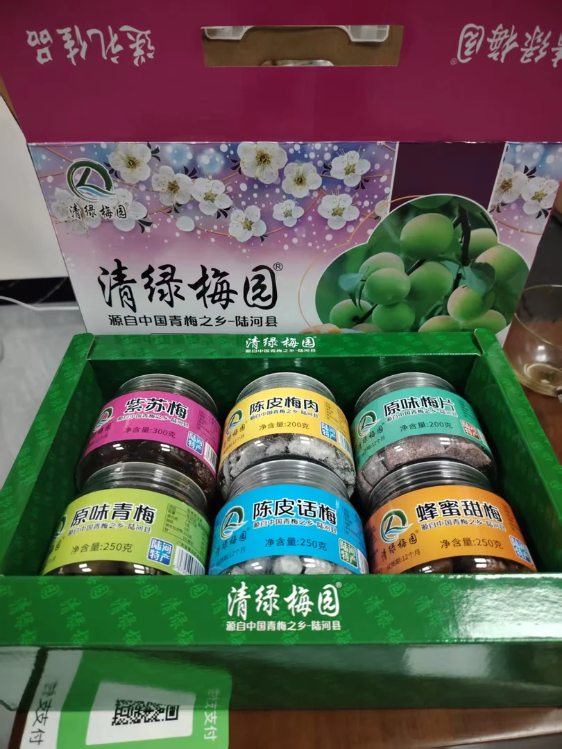 清绿梅园6味礼盒装陆河青梅随手礼