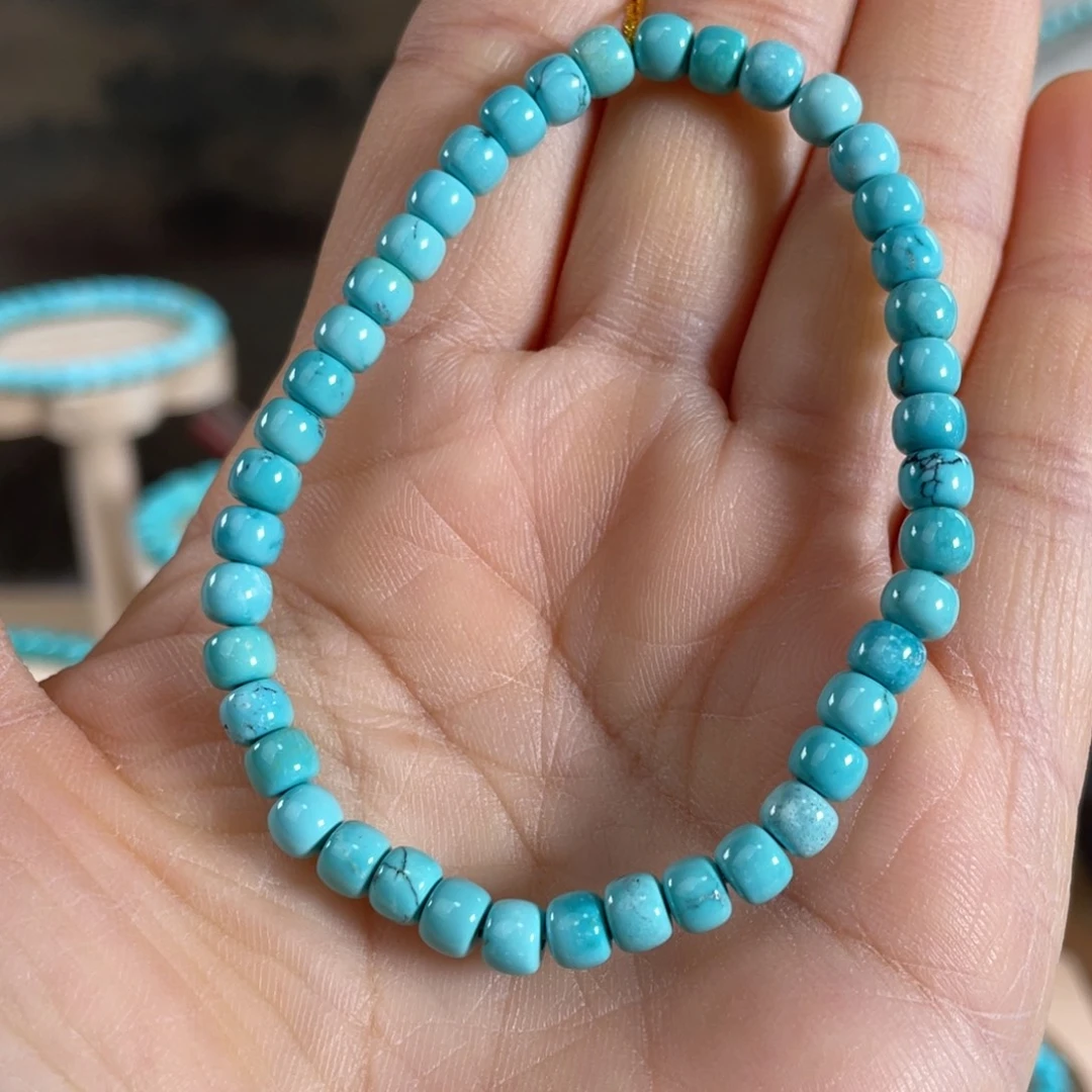 绿松石未镶嵌套链