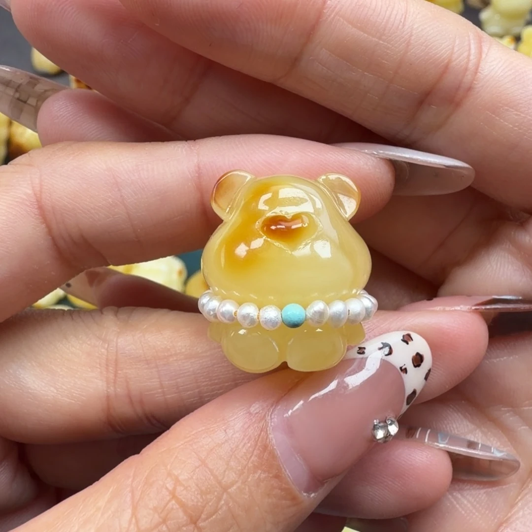 琥珀未镶嵌裸石蜜蜡