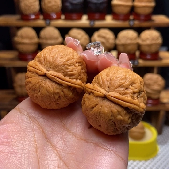 文玩核桃吊坠蛇皮球8