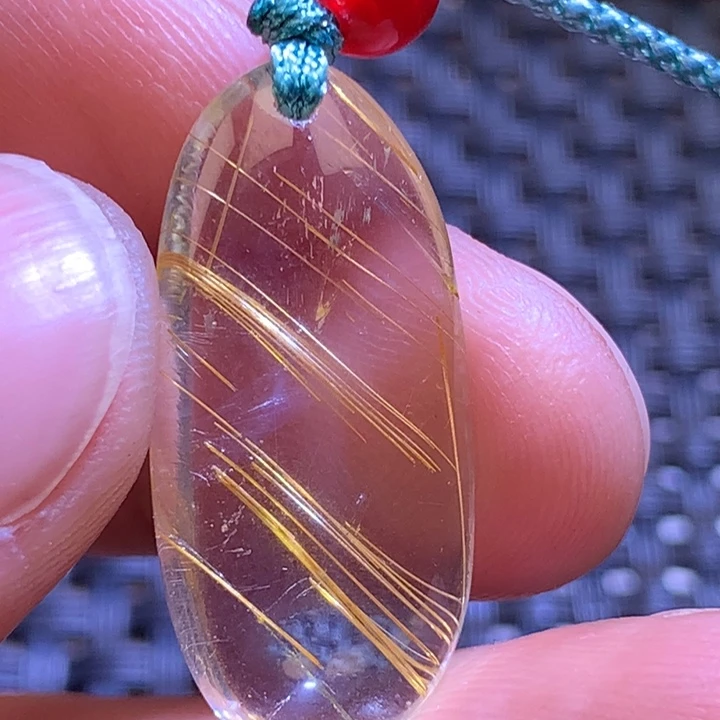 水晶吊坠(不含链)未镶嵌小**.
