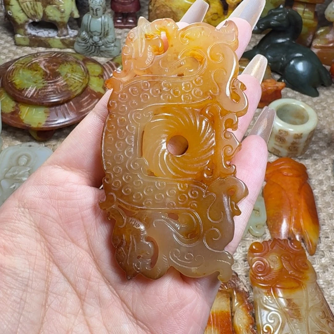 吊坠白玉菩提挂件