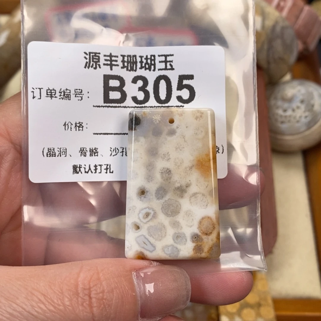 硅化玉颈饰未镶嵌玖*.