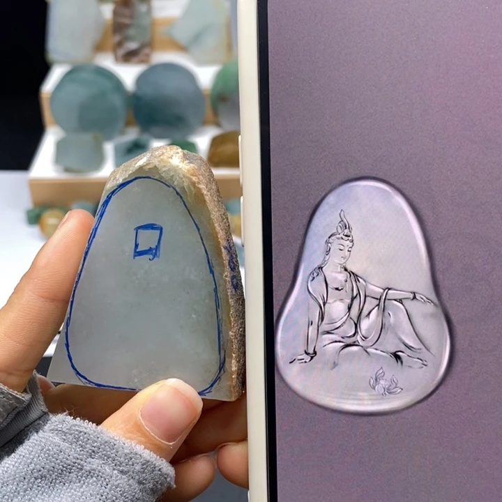 定制翡翠未镶嵌翡翠不包工