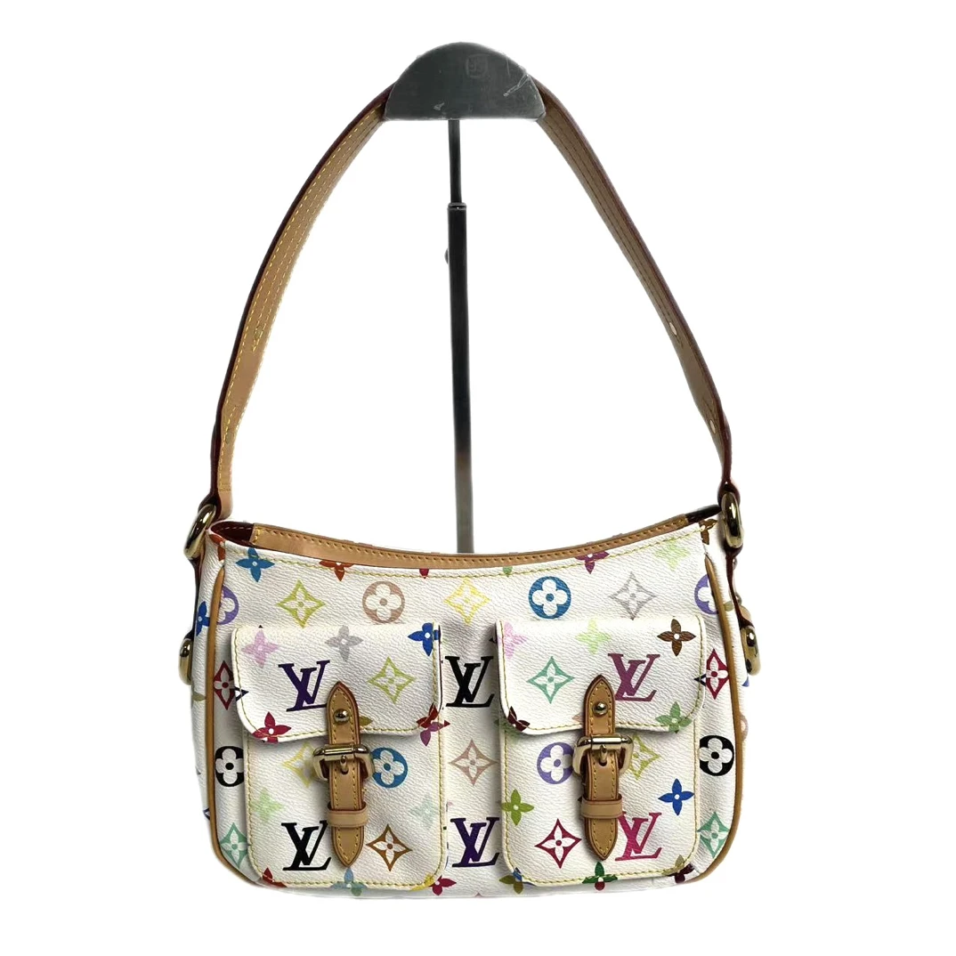 99新 LouisVuitton/路易威登 拾壹/LV 白三彩剑桥/99新/89250204