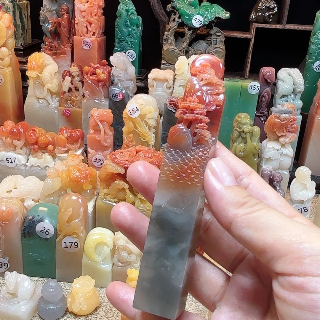 如***偿寿山石其他寿山高山旭日东升