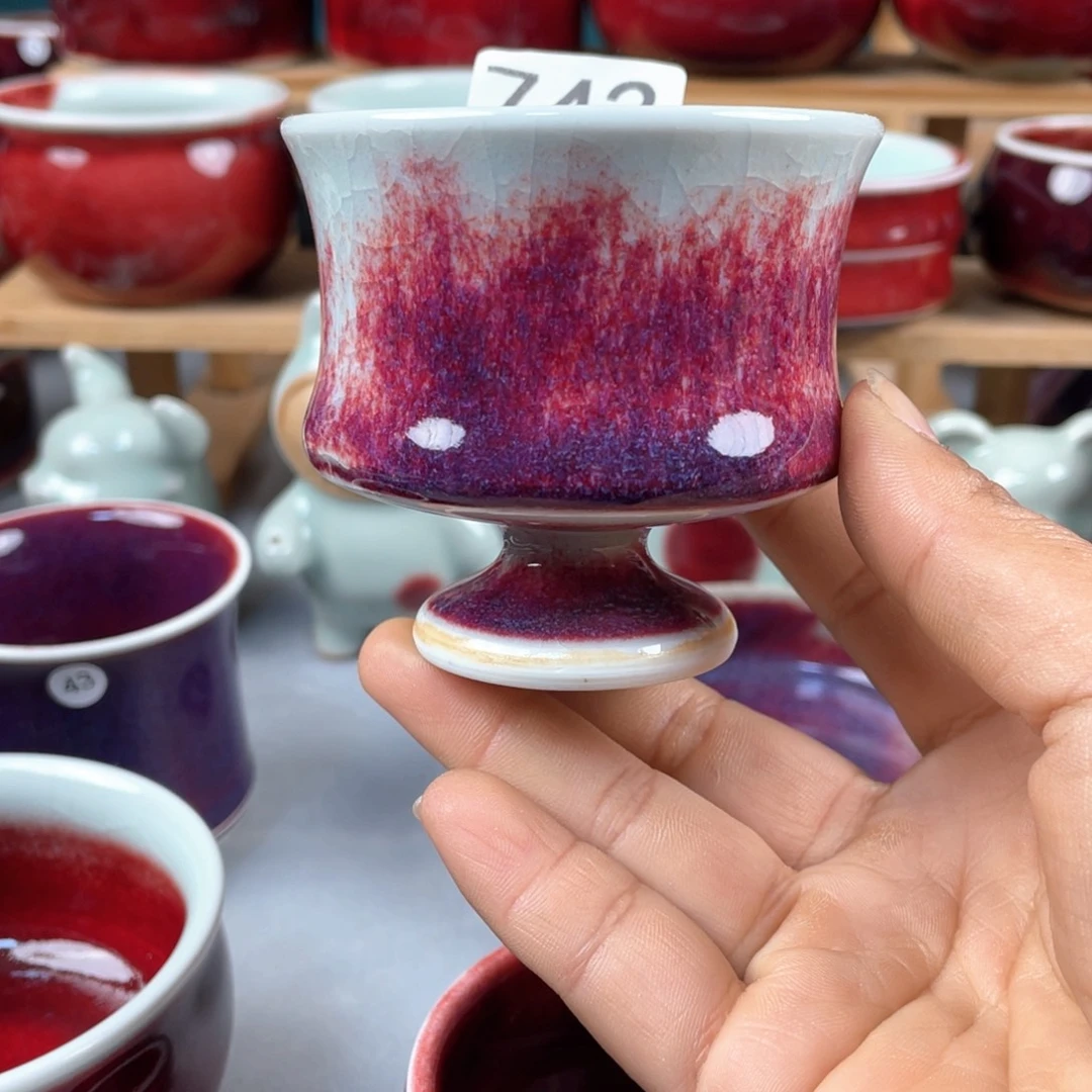瓷片纯手工制作……微微瑕