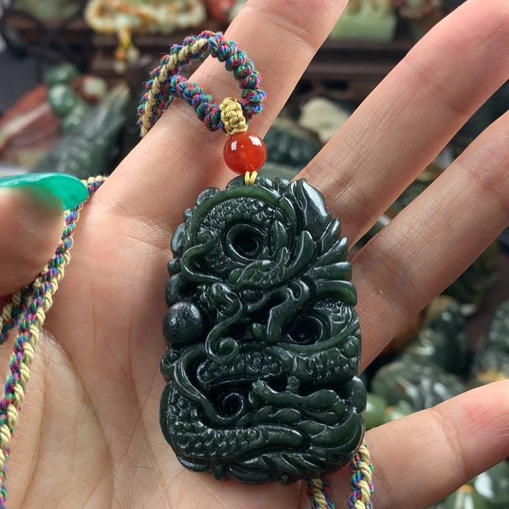 岫岩河磨玉（透闪石质玉）手把未镶嵌