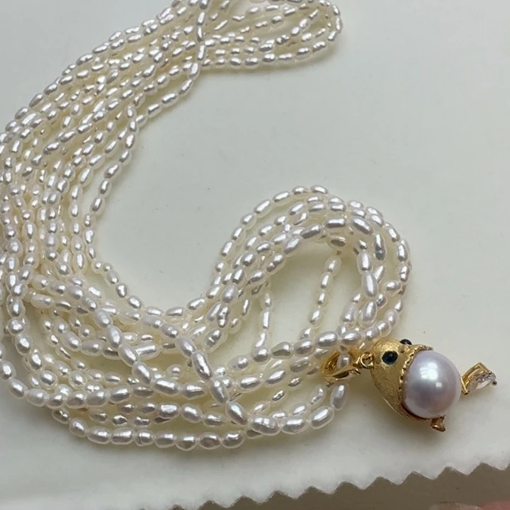 淡水珍珠颈饰未镶嵌