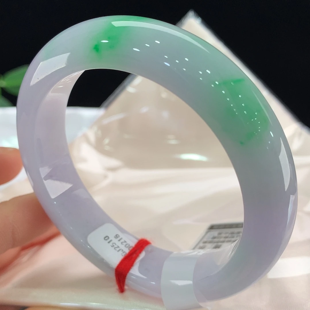 翡翠未镶嵌手镯0218