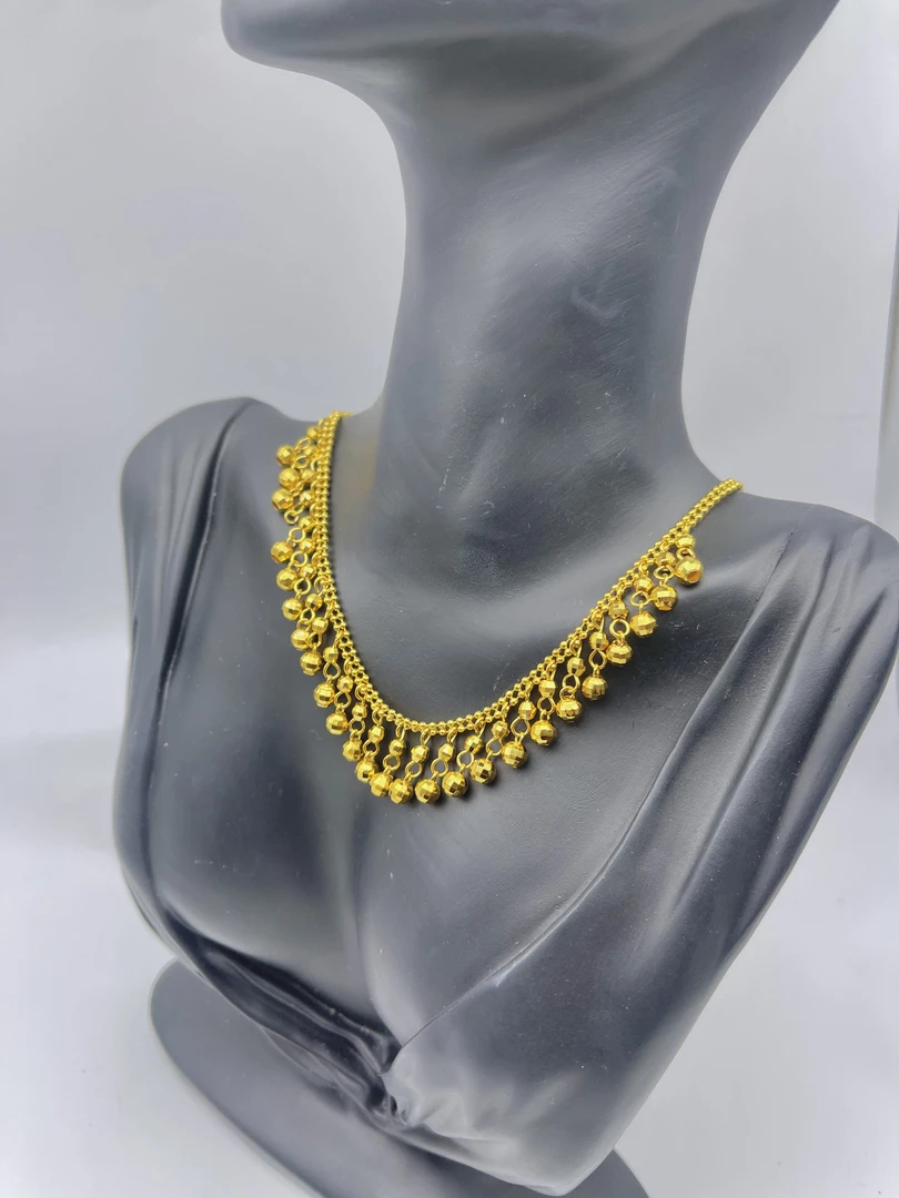 铜合金戒指 金色锁骨链时尚