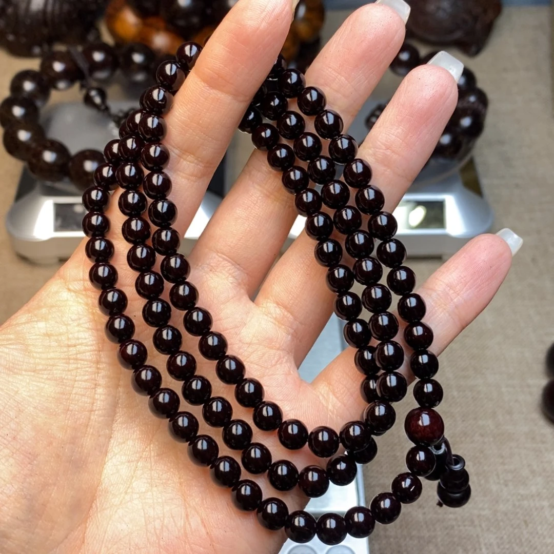 檀香紫檀（小叶紫檀）0.6带星108