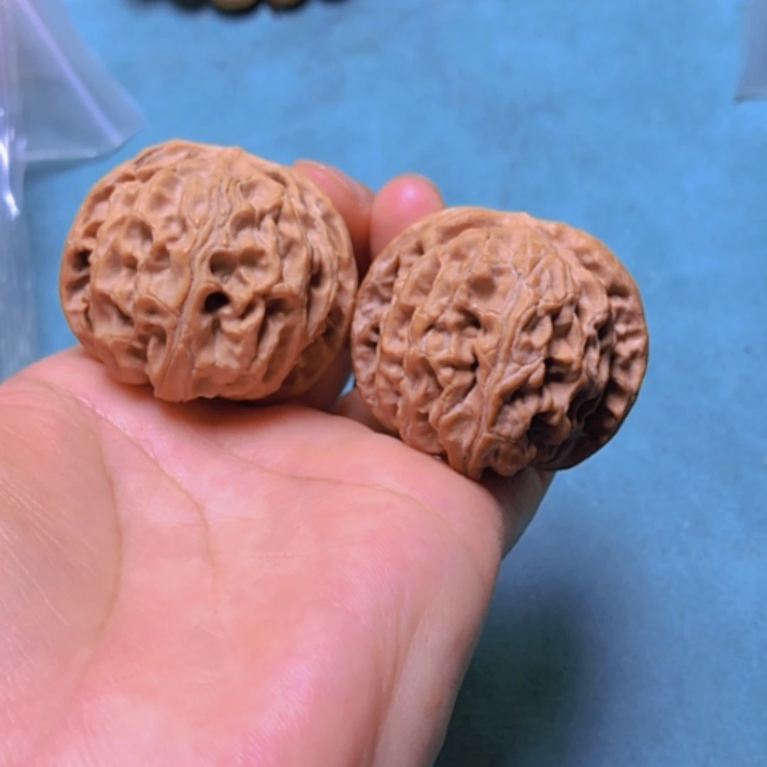 【闪购商品】核桃摆件39苹果有修