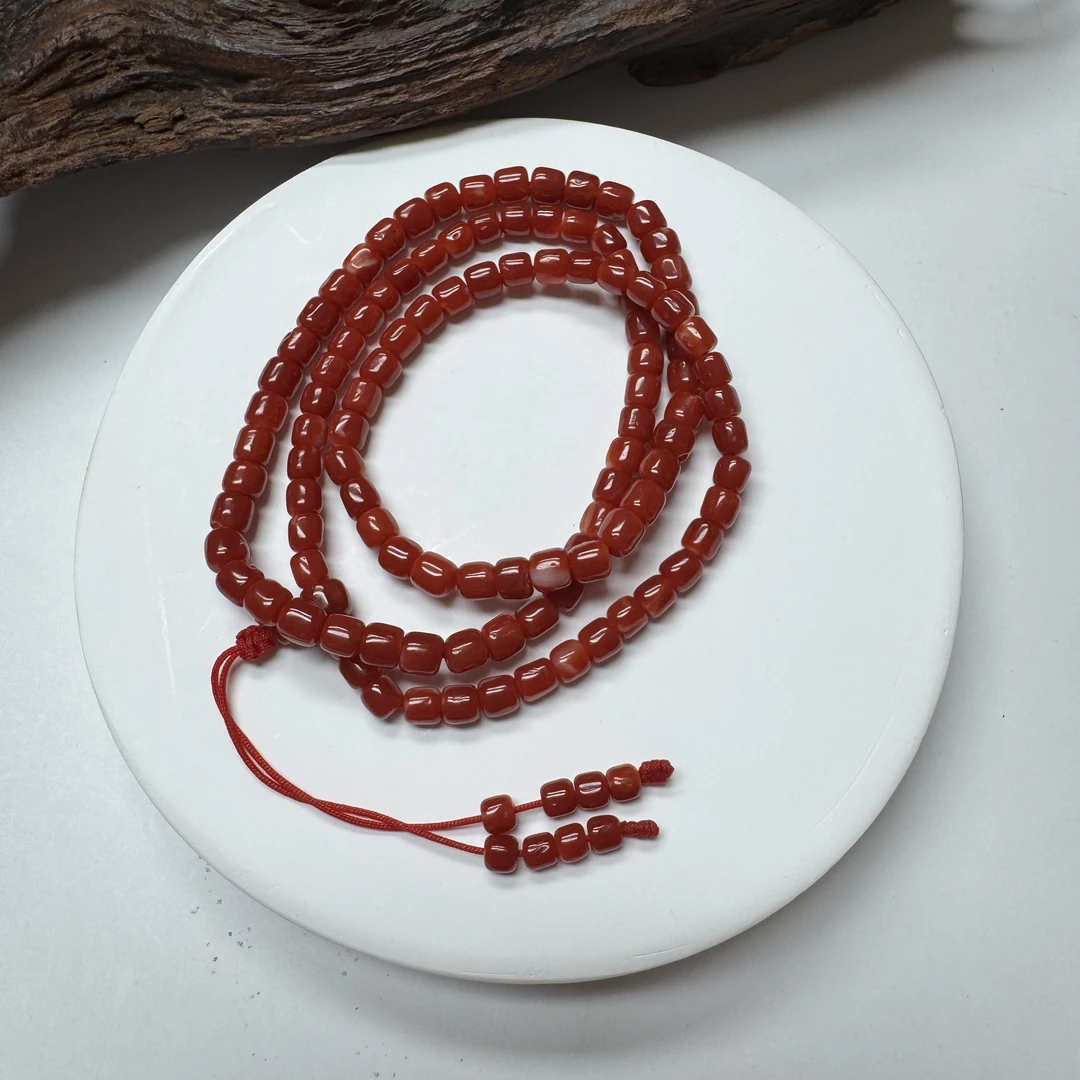 阿卡牛血108桶珠5mm21.02g-131001