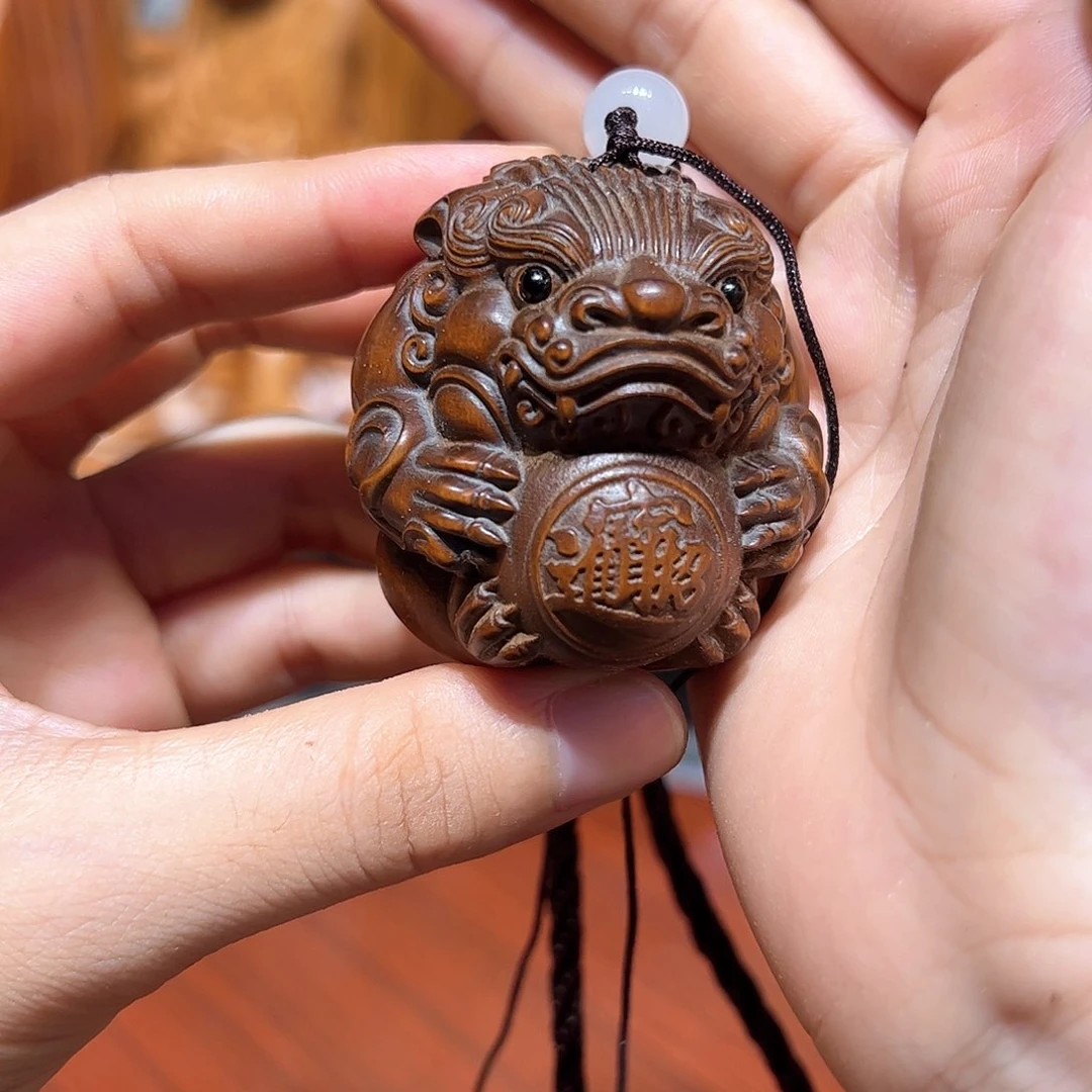柏木崖柏木手把件摆件