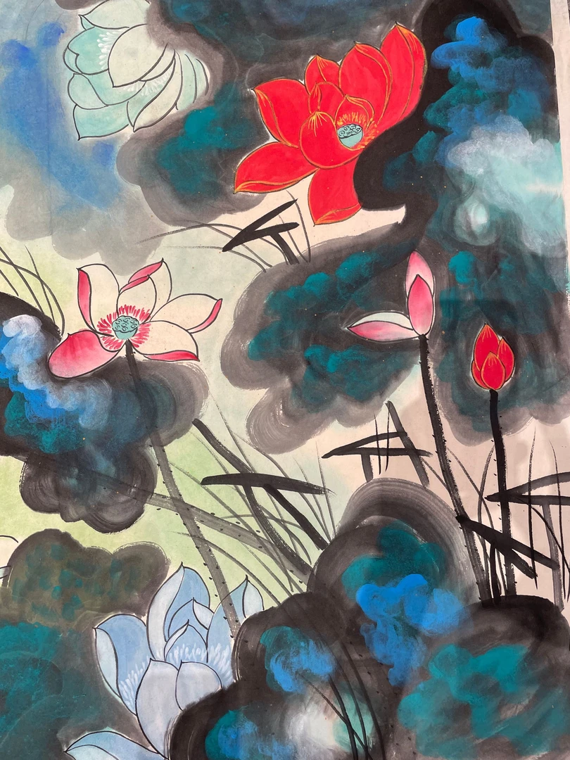家居办公装饰画四尺宣纸作品001