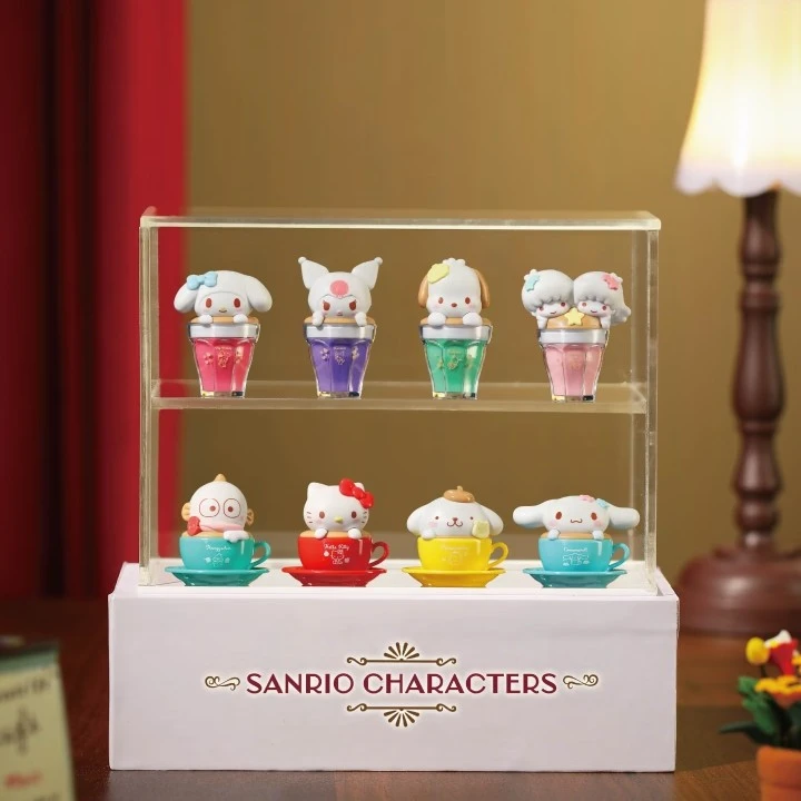 三丽鸥咖啡杯拿铁造型盲盒平拆一个