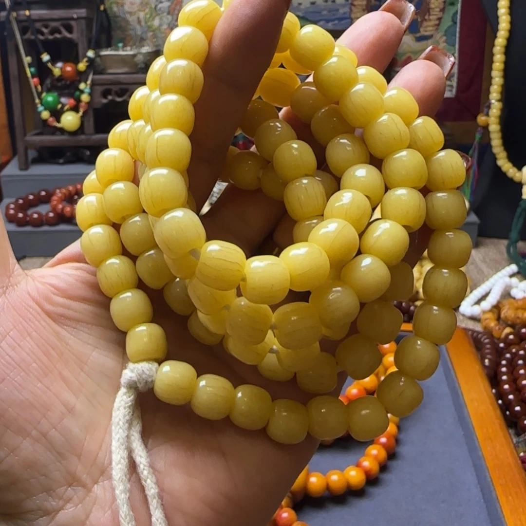 &***&颈饰玻璃女士精致念珠