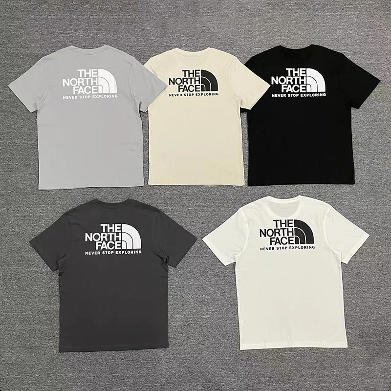【双旦】男女大LOGO基础圆领短袖T恤印花宽松情侣运动