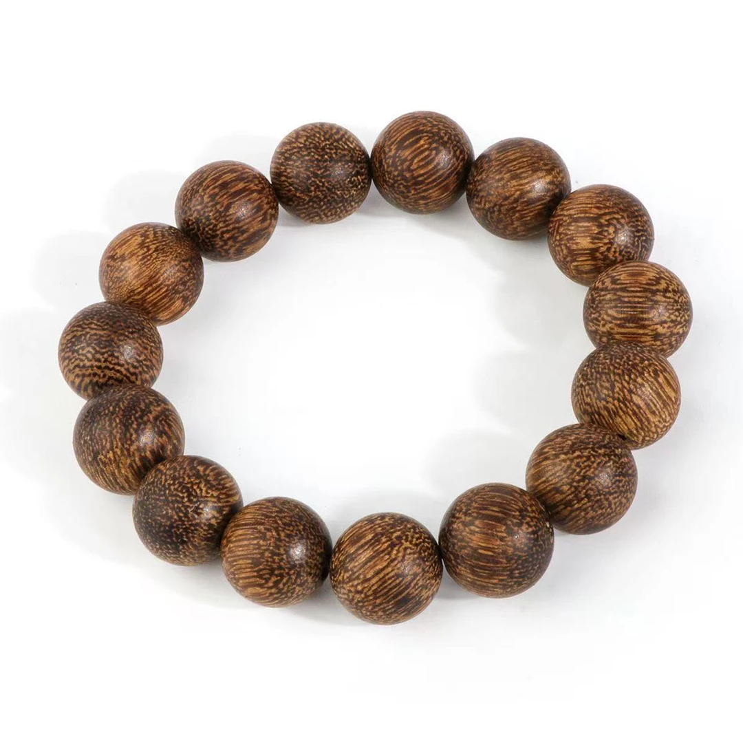 增香沉香木作【直播间福利款26】圆珠手串老料天然男士单圈