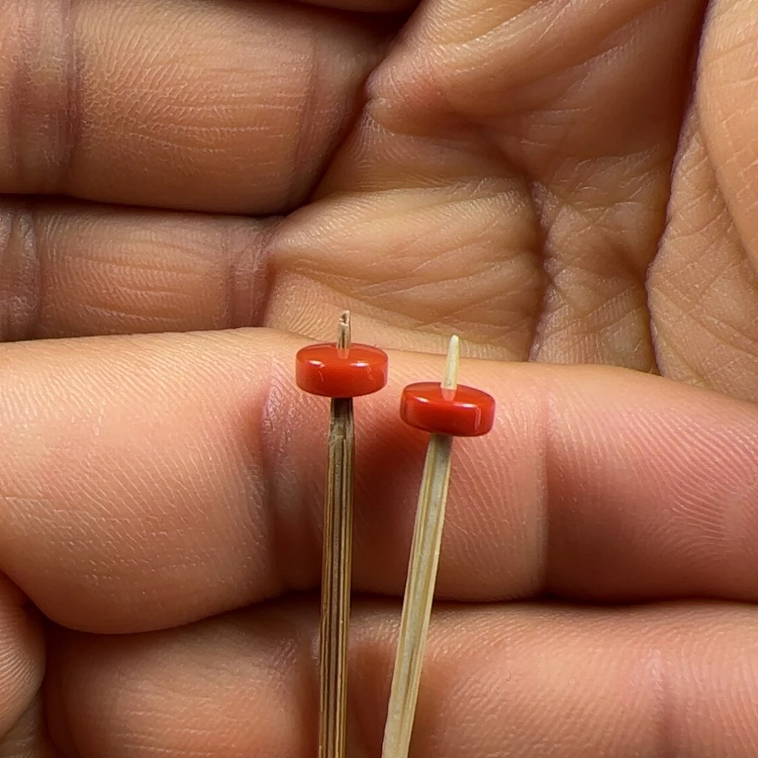 未镶嵌隔片南红玛瑙