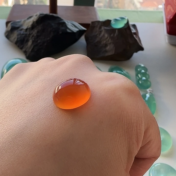 岫玉未镶嵌颈饰岫玉