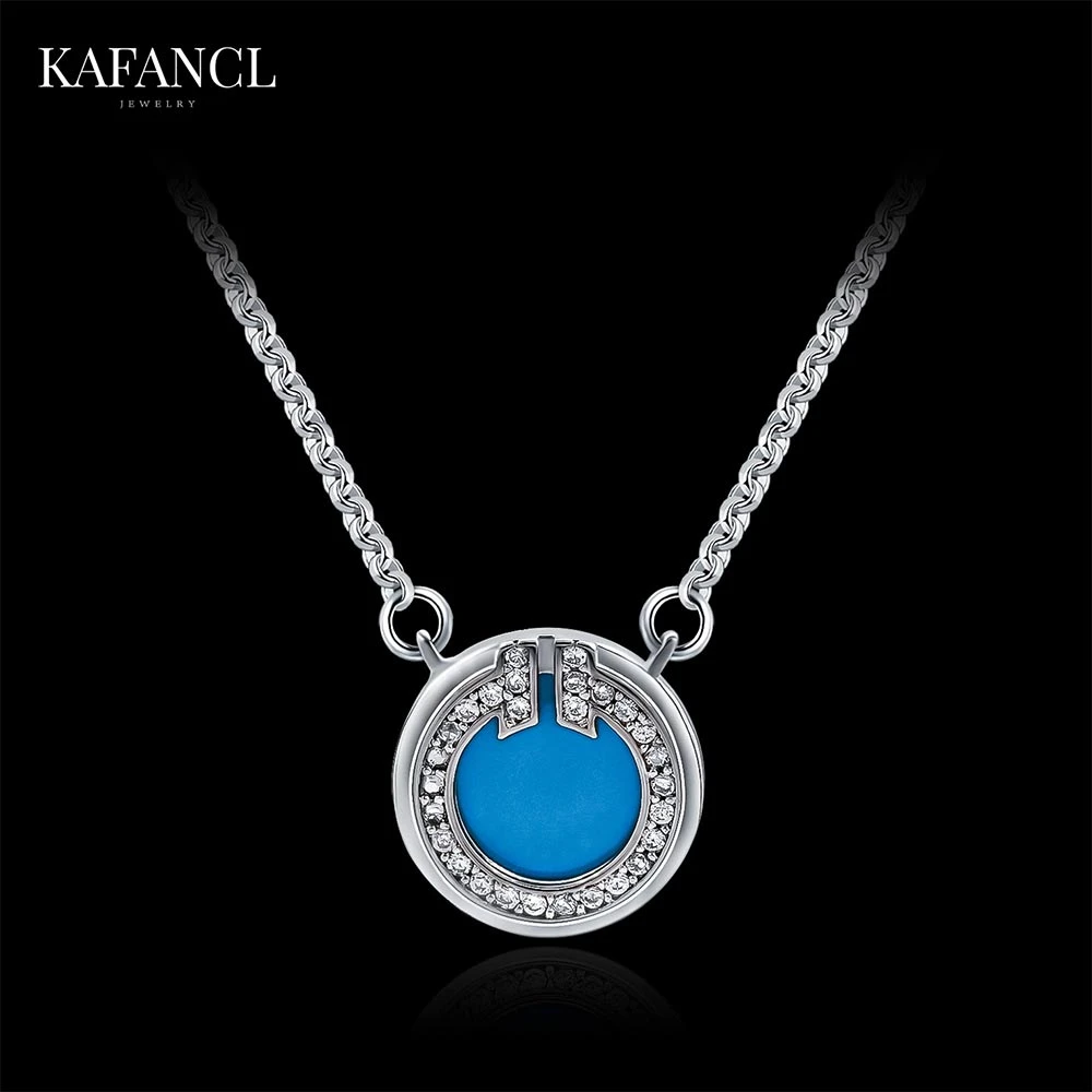 链子925银 镀K金 双T项链 ZF-B246