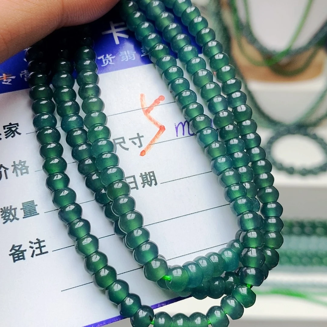 翡翠未镶嵌手链翡翠