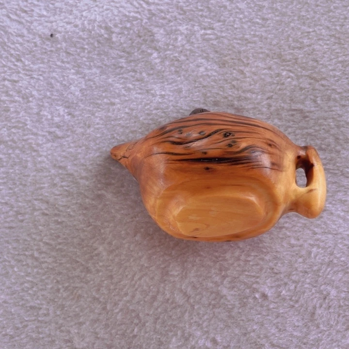 M***X太行崖柏手把壶把件