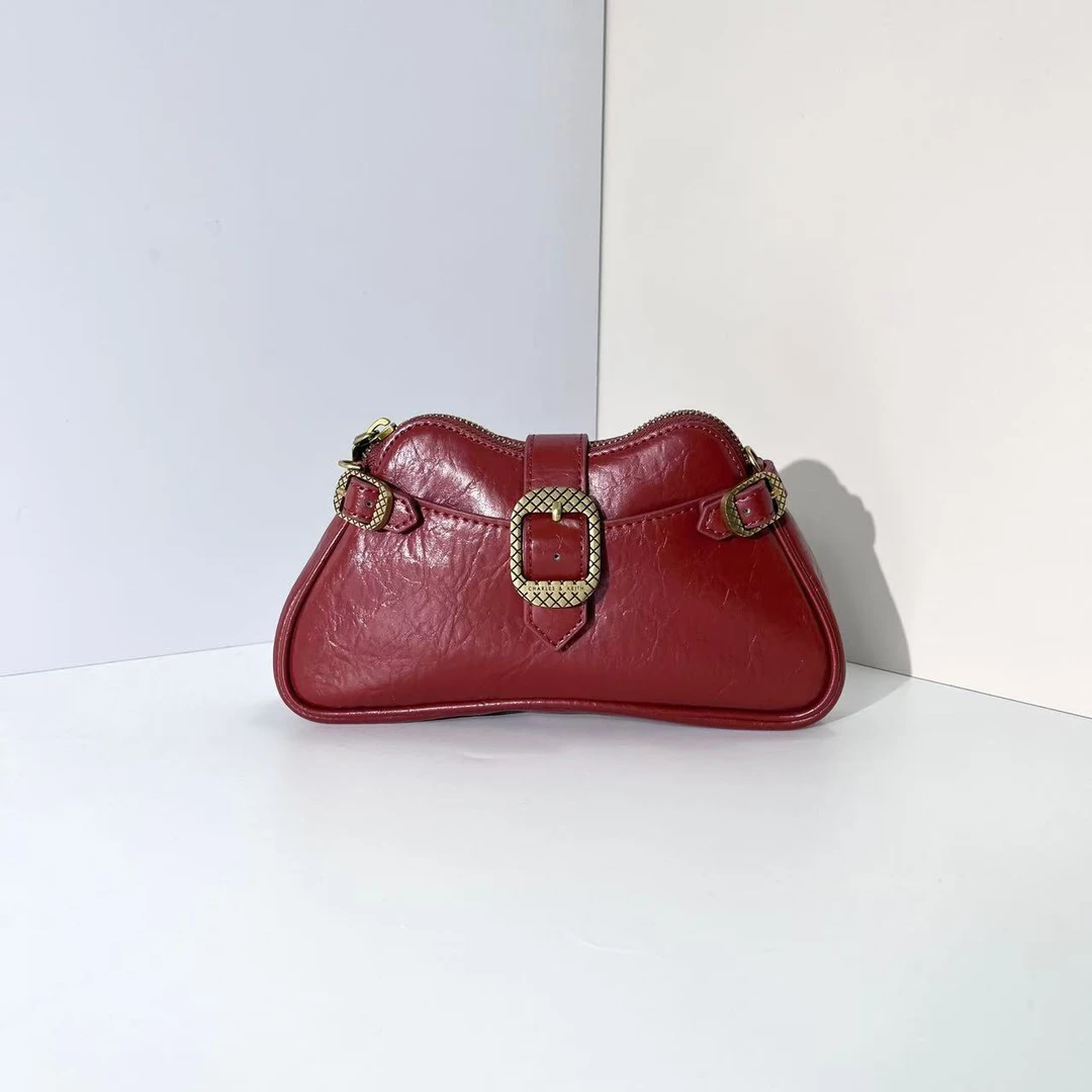 20671498砖色S女士单肩手提包-杨灬