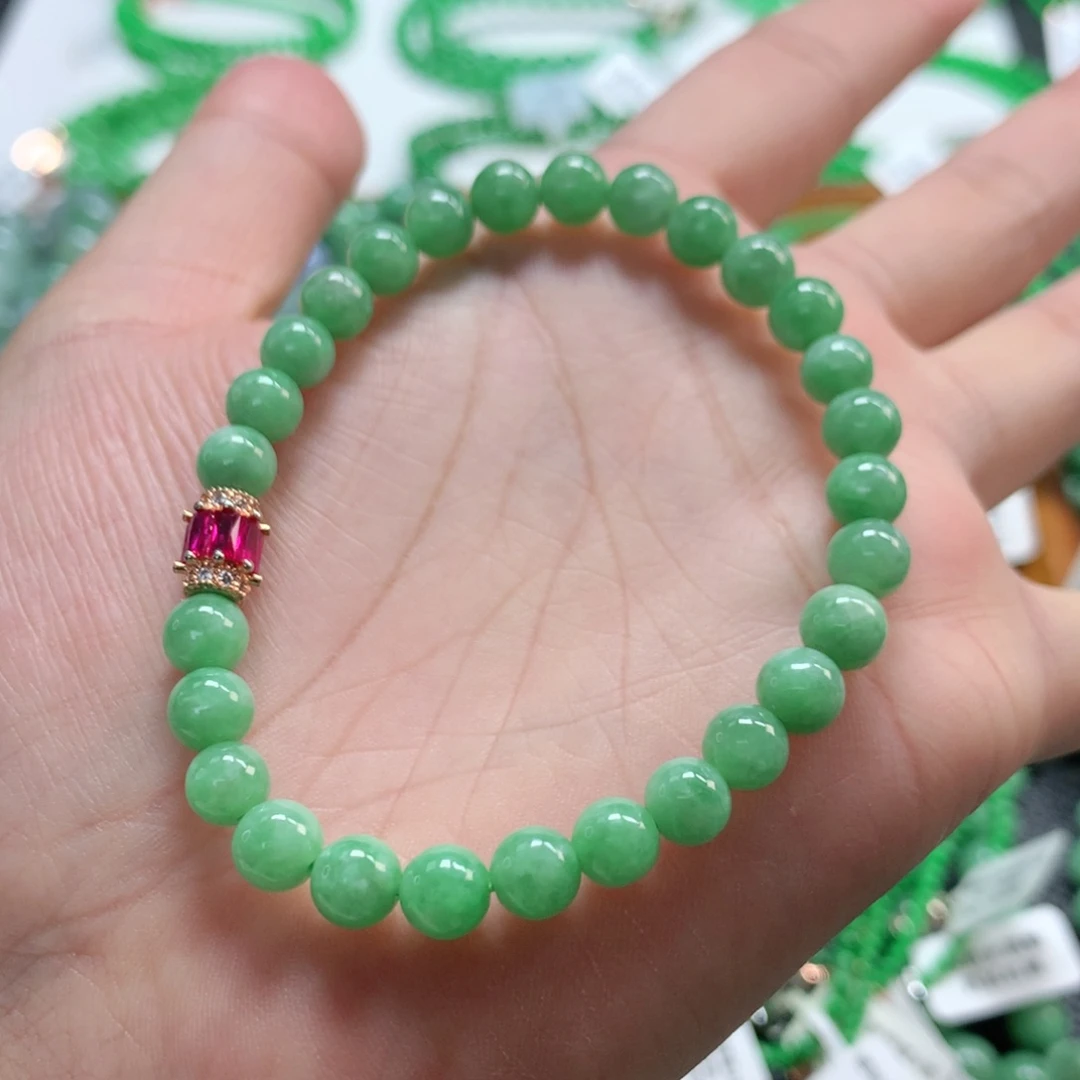 翡翠未镶嵌手链翡翠