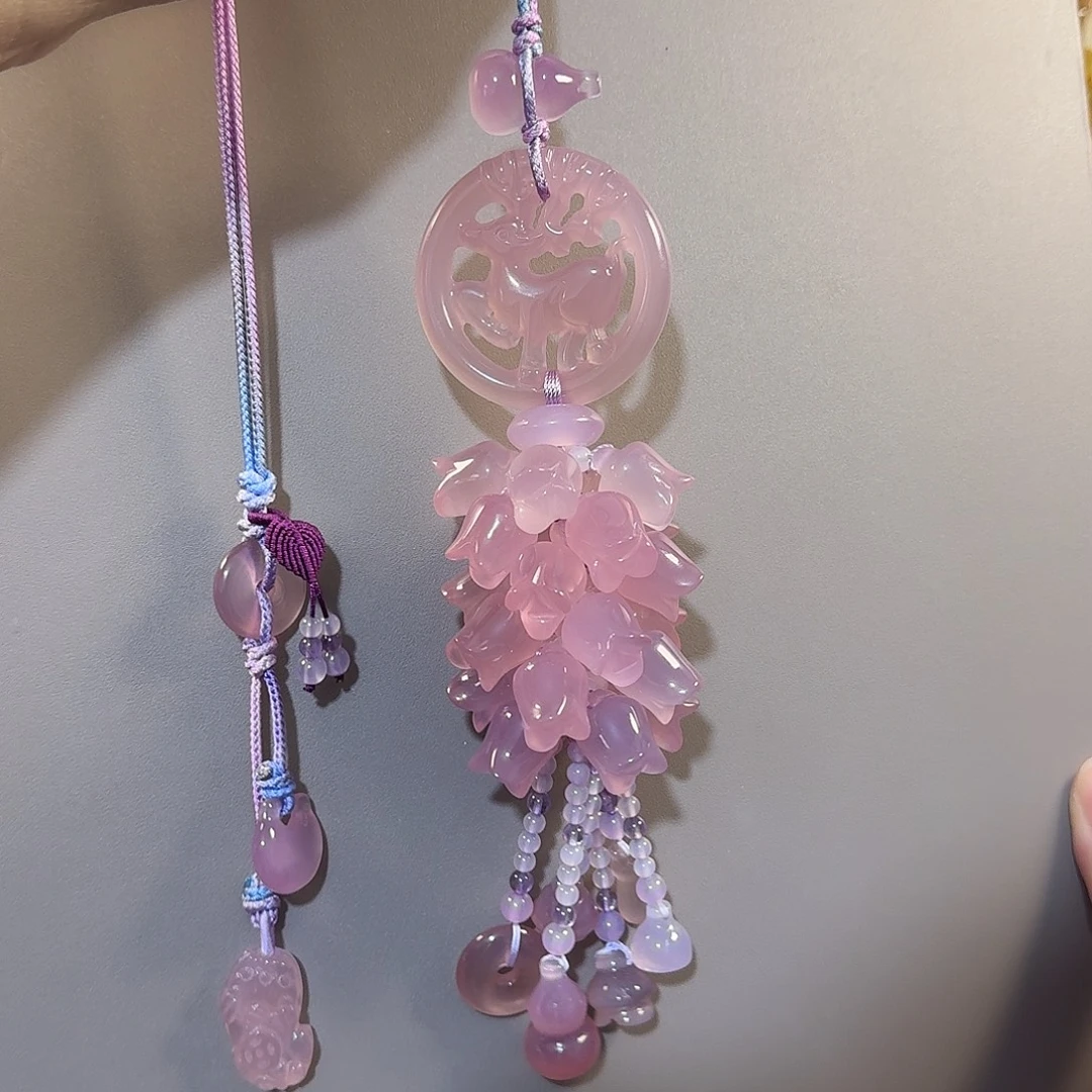 玛瑙/玉髓未镶嵌汽车挂件