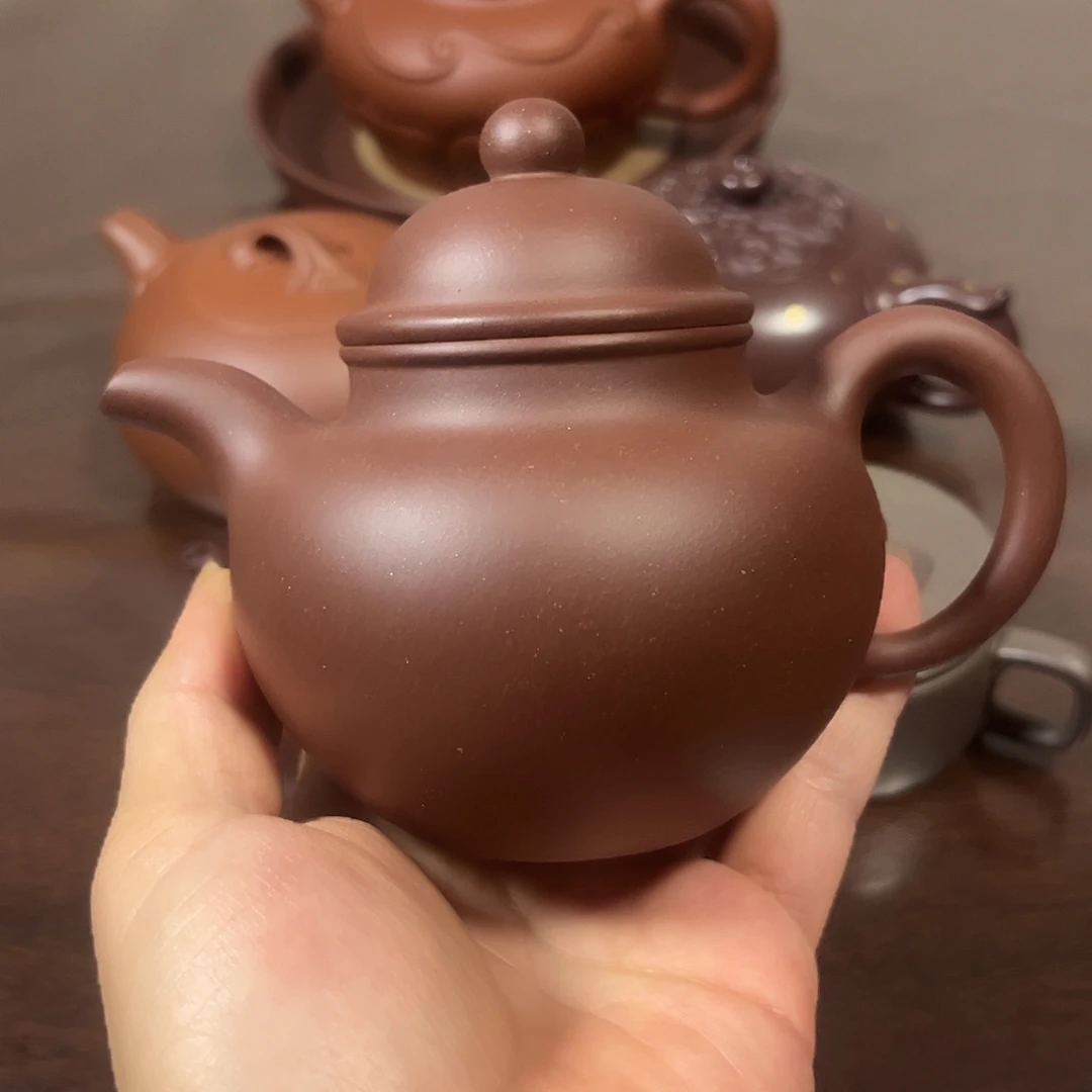 茶壶紫砂宜兴原矿紫砂壶手工艺品
