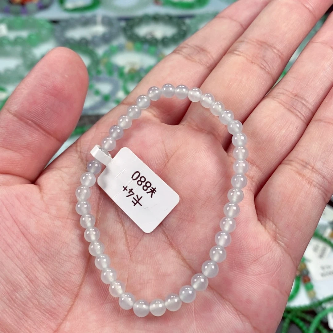 未镶嵌手链翡翠卡4.6